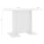 Masă de bucătărie, alb, 110x60x75 cm, lemn prelucrat GartenMobel Dekor