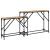 Masă de consolă 2 pcs Stejar Artizanal 100 x 28 x 75 cm GartenMobel Dekor