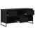 Cabinet TV Stejar Negru 100 x 36 x 49,5 cm Lemn compozit GartenMobel Dekor