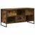Cabinet TV Stejar fumuriu 100 x 36 x 49,5 cm Lemn compozit GartenMobel Dekor