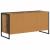 Cabinet TV Lemn Vechi 100 x 36 x 49,5 cm Lemn compozit GartenMobel Dekor