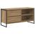 Cabinet TV Stejar artizanal 100 x 36 x 49,5 cm Lemn compozit GartenMobel Dekor