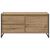 Cabinet TV Stejar artizanal 100 x 36 x 49.5 cm Lemn compozit GartenMobel Dekor