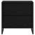 Noptieră 2 pcs Stejar Negru 50 x 39.5 x 50 cm Lemn compozit GartenMobel Dekor