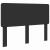 Tăblie cap cu headboard Stejar Negru 140 cm Lemn compozit GartenMobel Dekor