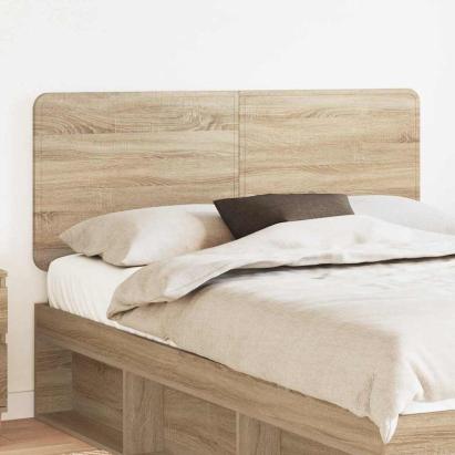Tăblie cap cu headboard Stejar Sonoma 140 cm Lemn compozit GartenMobel Dekor