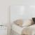 Tăblie cap cu headboard Alb Lucios 140 cm Lemn compozit GartenMobel Dekor