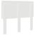 Tăblie cap cu headboard Alb 135 cm Lemn compozit GartenMobel Dekor