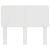 Tăblie cap cu headboard Alb 135 cm Lemn compozit GartenMobel Dekor