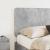 Tăblie cap cu headboard Gri din beton 135 cm Lemn compozit GartenMobel Dekor