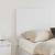 Tăblie cap cu headboard Alb 120 cm Lemn compozit GartenMobel Dekor
