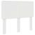 Tăblie cap cu headboard Alb 120 cm Lemn compozit GartenMobel Dekor