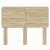 Tăblie cap cu headboard Stejar Sonoma 120 cm Lemn compozit GartenMobel Dekor