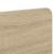 Tăblie cap cu headboard Stejar Sonoma 120 cm Lemn compozit GartenMobel Dekor