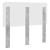 Tăblie cap cu headboard Gri din beton 120 cm Lemn compozit GartenMobel Dekor
