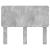 Tăblie cap cu headboard Gri din beton 120 cm Lemn compozit GartenMobel Dekor