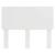 Tăblie cap cu headboard Alb Lucios 120 cm Lemn compozit GartenMobel Dekor