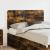 Tăblie cap cu headboard Stejar fumuriu 120 cm Lemn compozit GartenMobel Dekor