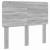 Tăblie cap cu headboard Gri Sonoma 120 cm Lemn compozit GartenMobel Dekor
