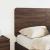 Tăblie cap cu headboard Stejar închis 120 cm Lemn compozit GartenMobel Dekor