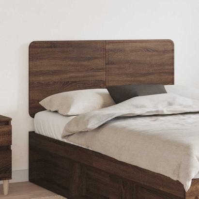 Tăblie cap cu headboard Stejar închis 120 cm Lemn compozit GartenMobel Dekor