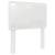 Tăblie cap cu headboard Alb Lucios 100 cm Lemn compozit GartenMobel Dekor