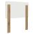 Tăblie cap cu headboard Stejar Artizanal 100 cm Lemn compozit GartenMobel Dekor