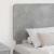 Tăblie cap cu headboard Gri din beton 90 cm Lemn compozit GartenMobel Dekor
