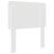 Tăblie cap cu headboard Alb 80 cm Lemn compozit GartenMobel Dekor
