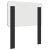 Tăblie cap cu headboard Stejar Negru 75 cm Lemn compozit GartenMobel Dekor