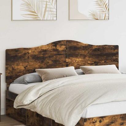 Tăblie cap cu headboard Stejar fumuriu 200 cm Lemn compozit GartenMobel Dekor