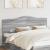 Tăblie cap cu headboard Gri Sonoma 200 cm Lemn compozit GartenMobel Dekor