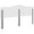 Tăblie cap cu headboard Gri Sonoma 200 cm Lemn compozit GartenMobel Dekor