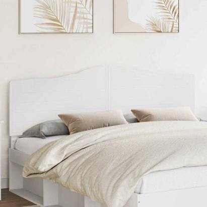 Tăblie cap cu headboard Alb 180 cm Lemn compozit GartenMobel Dekor