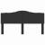 Tăblie cap cu headboard Stejar Negru 180 cm Lemn compozit GartenMobel Dekor