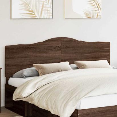 Tăblie cap cu headboard Stejar închis 180 cm Lemn compozit GartenMobel Dekor