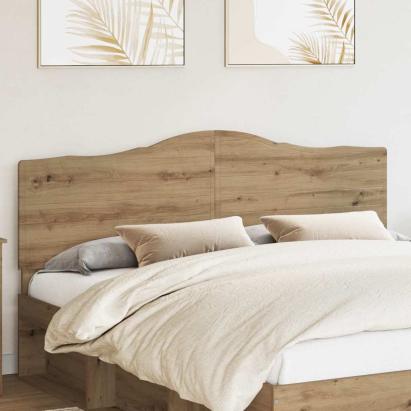 Tăblie cap cu headboard Stejar Artizanal 180 cm Lemn compozit GartenMobel Dekor