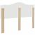 Tăblie cap cu headboard Stejar Sonoma 160 cm Lemn compozit GartenMobel Dekor