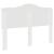 Tăblie cap cu headboard Alb Lucios 150 cm Lemn compozit GartenMobel Dekor