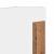 Tăblie cap cu headboard Lemn Vechi 150 cm Lemn compozit GartenMobel Dekor
