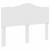 Tăblie cap cu headboard Alb 140 cm Lemn compozit GartenMobel Dekor