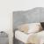 Tăblie cap cu headboard Gri din beton 140 cm Lemn compozit GartenMobel Dekor