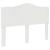 Tăblie cap cu headboard Alb Lucios 140 cm Lemn compozit GartenMobel Dekor