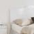 Tăblie cap cu headboard Alb Lucios 140 cm Lemn compozit GartenMobel Dekor