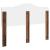 Tăblie cap cu headboard Lemn Vechi 140 cm Lemn compozit GartenMobel Dekor