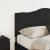 Tăblie cap cu headboard Stejar Negru 135 cm Lemn compozit GartenMobel Dekor