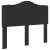 Tăblie cap cu headboard Stejar Negru 135 cm Lemn compozit GartenMobel Dekor