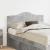Tăblie cap cu headboard Gri din beton 135 cm Lemn compozit GartenMobel Dekor