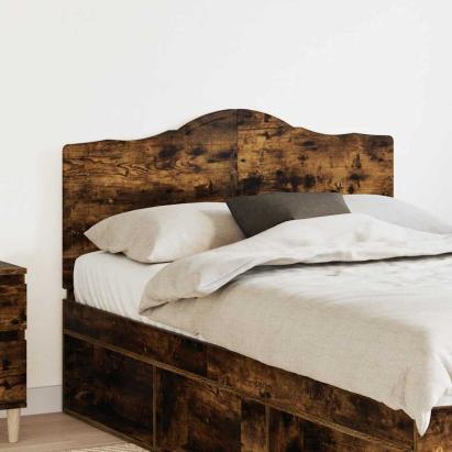 Tăblie cap cu headboard Stejar fumuriu 135 cm Lemn compozit GartenMobel Dekor