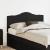 Tăblie cap cu headboard Stejar Negru 120 cm Lemn compozit GartenMobel Dekor